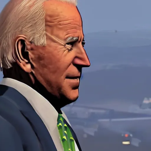 Image similar to joe biden in gta v