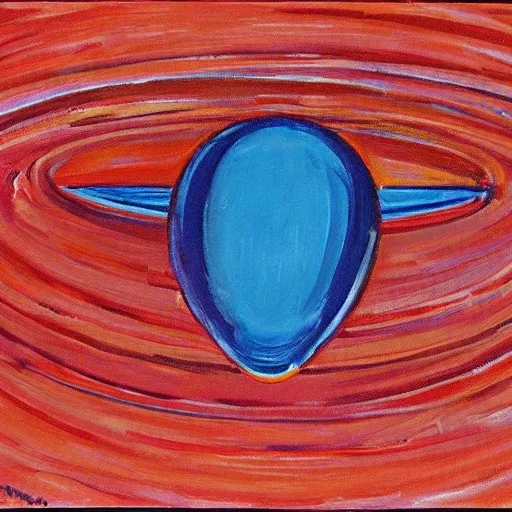 Image similar to alien by wayne thiebaud