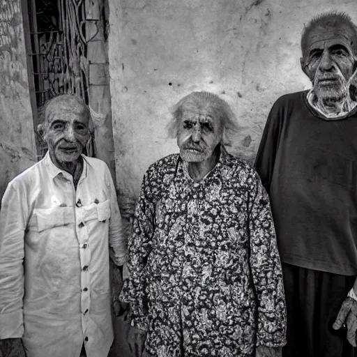 Prompt: portrait of inhabitants of Paternó, Sicily