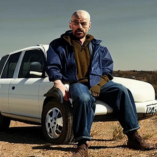 Image similar to xavi hernandez as walter white in breaking bad