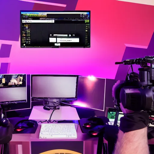 Image similar to twitch. tv livestream moderator