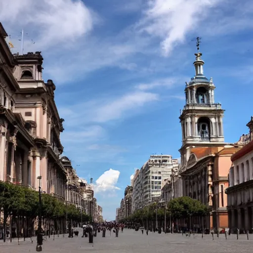 Prompt: cabildo de buenos aires