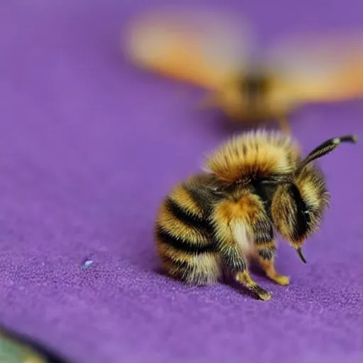 Image similar to photo of world ’ s smallest cat the size of a honeybee