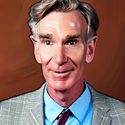 Prompt: Bill Nye as a pokemon professor