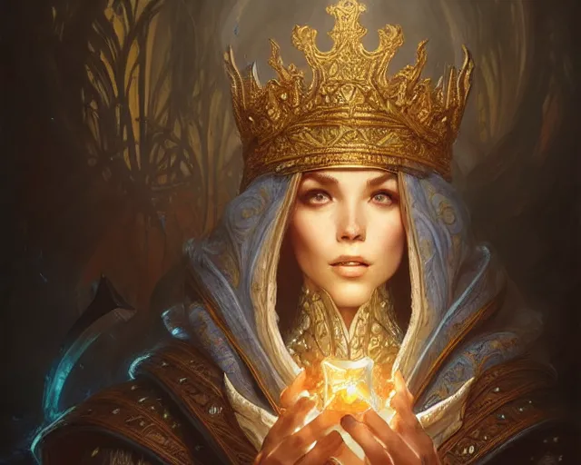 Image similar to old king, deep focus, d & d, fantasy, intricate, elegant, highly detailed, digital painting, artstation, concept art, matte, sharp focus, illustration, hearthstone, art by artgerm and greg rutkowski and alphonse mucha