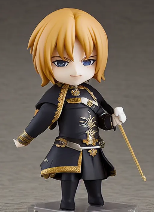 Prompt: lord british, a nendoroid of lord british figurine, realistic face, detailed product photo