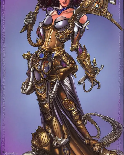 Prompt: lady mechanika by joe benitez