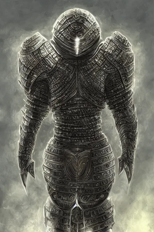 Prompt: armoured warrior limpet humanoid monster, symmetrical, highly detailed, digital art, limpet themed armour, sharp focus, trending on art station, ambient lighting, kentaro miura art style
