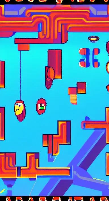 Image similar to cool laser theme flappy bird style app background, digital art, award winning