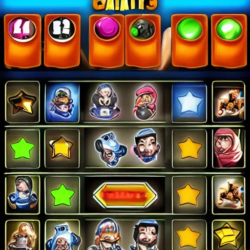 Image similar to phatntasy star 3 game screen battle