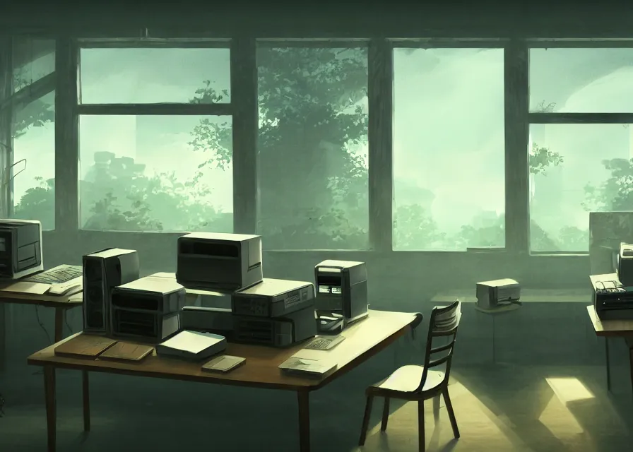 Classroom sunlight anime visual novel game. Generate Ai 27736758 Stock  Photo at Vecteezy