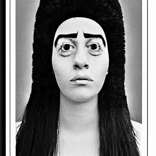 Image similar to symmetrical lovely human 1 9 9 0 s portrait of marge simpson, grainy high contrast black and white photography photo print ilford warm tone