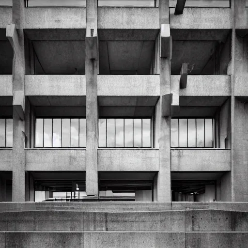 Image similar to brutalist city hall