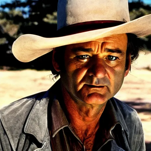 Image similar to bill murray in once upon a time in the west