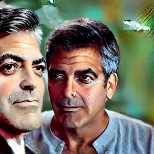 Image similar to george clooney as homelander