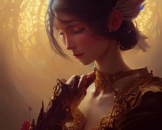 Image similar to photography of christian dimitrov, deep focus, d & d, fantasy, intricate, elegant, highly detailed, digital painting, artstation, concept art, matte, sharp focus, illustration, hearthstone, art by artgerm and greg rutkowski and alphonse mucha