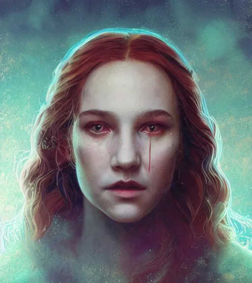 Image similar to riveting seductive oracle of delphi portrait, rim light, mysterious atmospheric lighting, painted, intricate, volumetric lighting, beautiful, rich deep colours masterpiece, golden hour, sharp focus, ultra detailed, by leesha hannigan, ross tran, thierry doizon, kai carpenter, ignacio fernandez rios