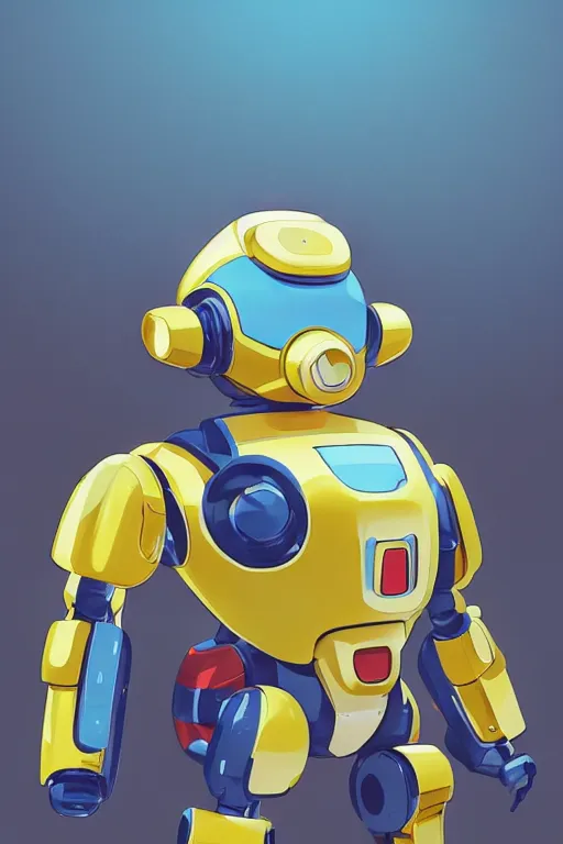 Image similar to metabots medabots medarotto medarot robot minimalist comics helmet mask neon cybereye, behance hd by jesper ejsing, by rhads, makoto shinkai and lois van baarle, ilya kuvshinov, rossdraws global illumination ray tracing hdr radiating a glowing aura