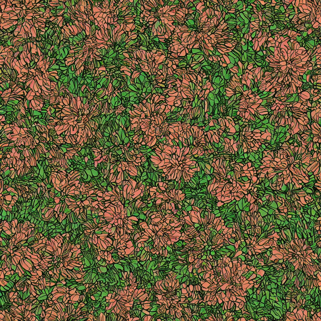 Image similar to seamless flower texture, 4k