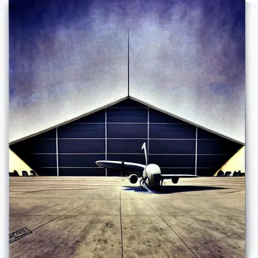 Image similar to immense aircraft hanger by konrad wachsman