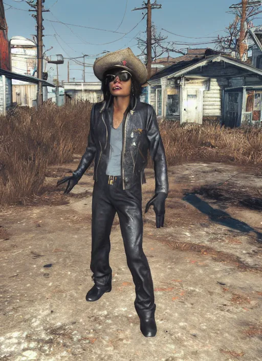 Image similar to Michael Jackson in fallout 4