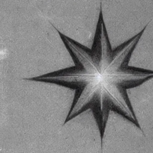 Image similar to old picture of a quasi-star