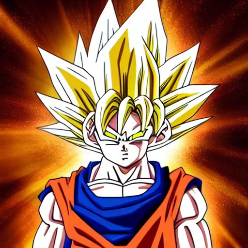 Image similar to goku