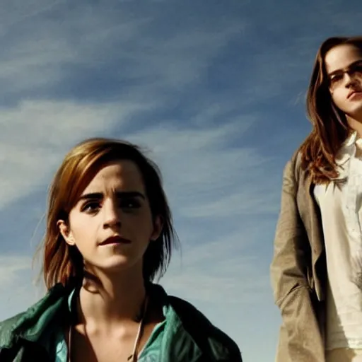 Prompt: A still of Emma Watson in Breaking Bad TV show