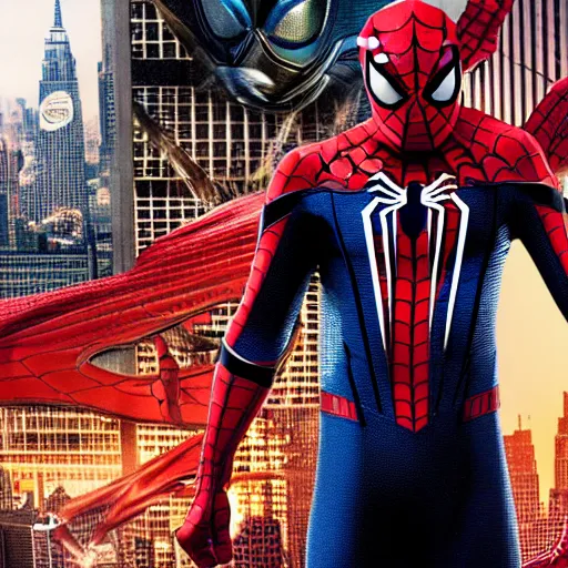 Image similar to Spider-Man 4 movie poster