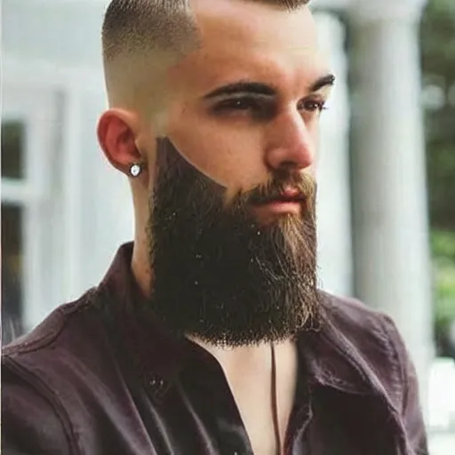 Super Cool Buzzed Haircut For A Man 