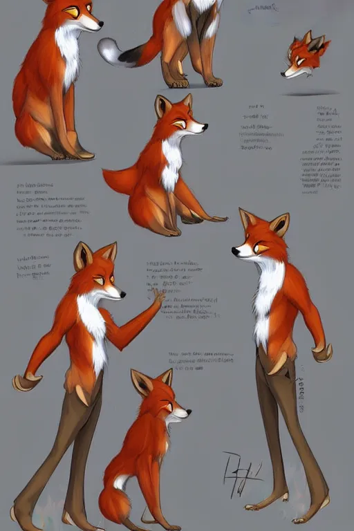 Image similar to an anthropomorphic fox, fursona!!! by don bluth, by kawacy, trending on artstation, full body