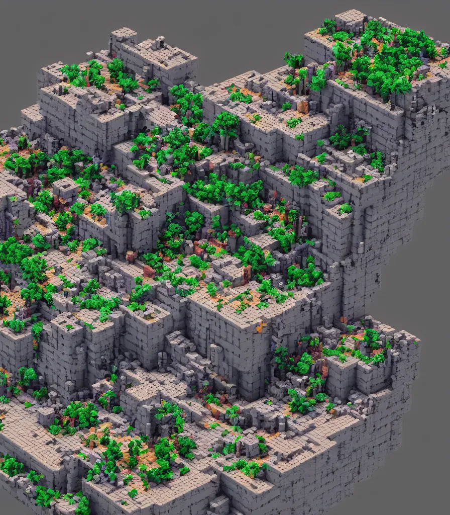 Image similar to magicavoxel