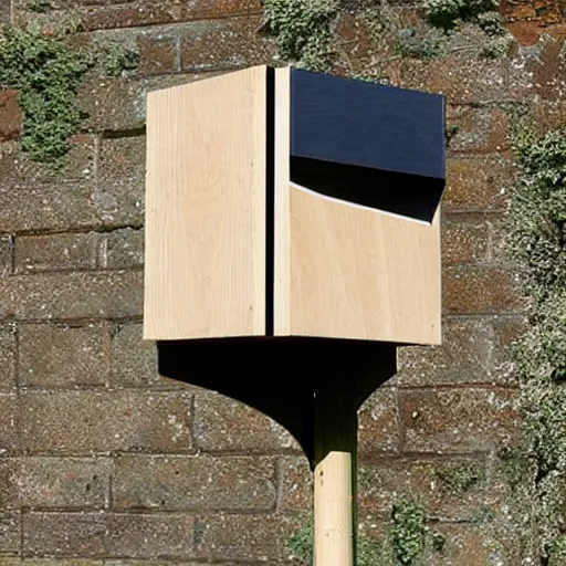 Image similar to bat box designed by Norman Foster