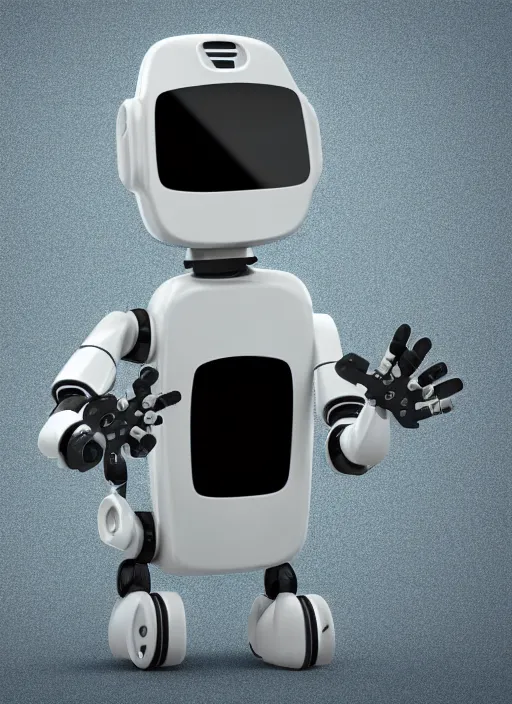 Image similar to robot - cellphone with arms and legs