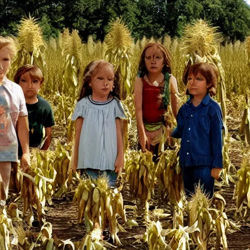 Prompt: children of the avocado, based on children of the corn