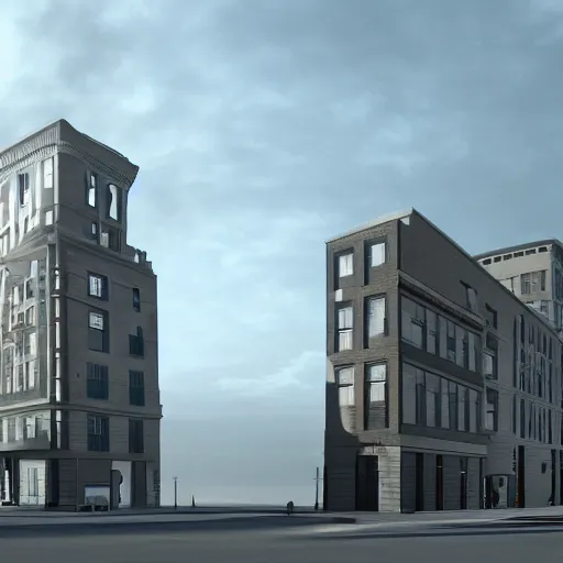 Prompt: dramatic building 4 k photorealistic