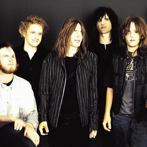 Prompt: the best rock band of the 2000s, photo