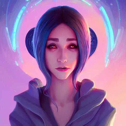 Image similar to a portrait of a beautiful Stella Maeve dark magic, art by lois van baarle and loish and ross tran and rossdraws and sam yang and samdoesarts and artgerm, digital art, highly detailed, intricate, sharp focus, Trending on Artstation HQ, deviantart, unreal engine 5, 4K UHD image