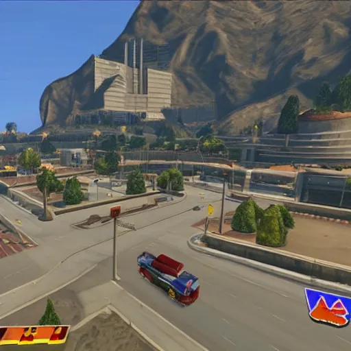 Image similar to mario 6 4 map in gta v