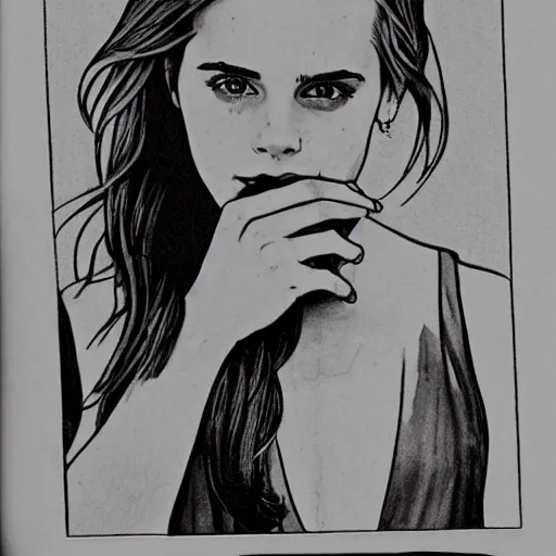 Image similar to emma watson coloring pages