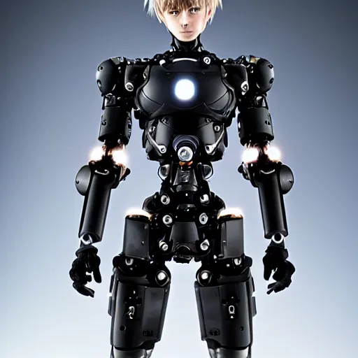 Image similar to genos cyborg real photo