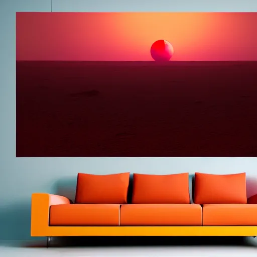 Image similar to a red sunset over an alien desert planet, cloudy skies, strange, ethereal, bright, rocky, craggy, beautiful, 8 k, concept art, illustration, canvas drawing