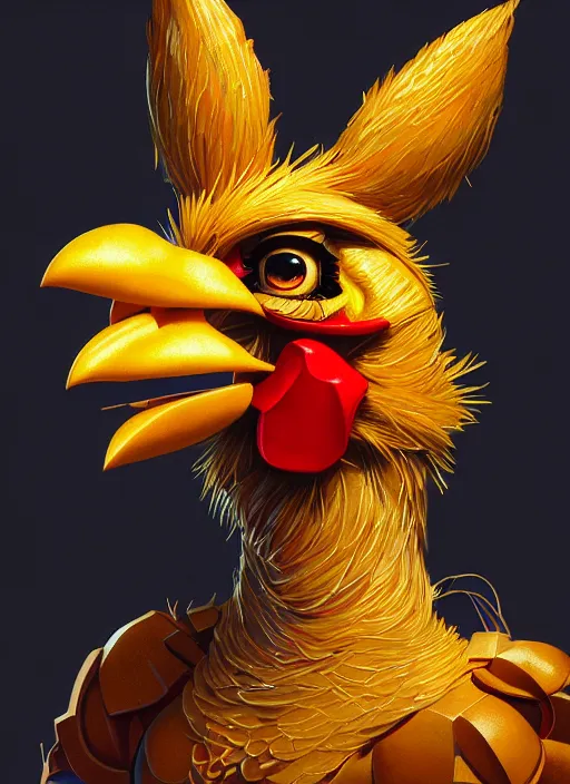 ArtStation - Chica the Chicken