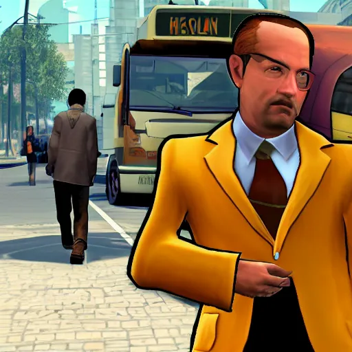 Image similar to ps 1 ron weasly gta 3 npc