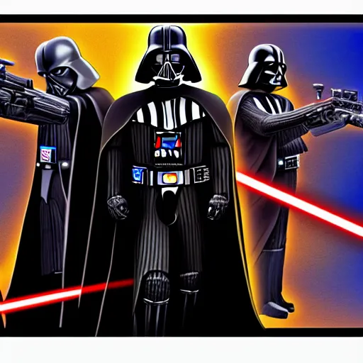 Prompt: Darth Vader gta san andreas loading screen, 8k