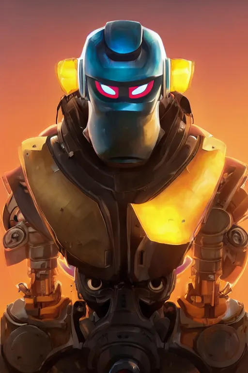 Image similar to epic mask helmet robot ninja portrait stylized as fornite style game design fanart by concept artist gervasio canda, behance hd by jesper ejsing, by rhads, makoto shinkai and lois van baarle, ilya kuvshinov, rossdraws global illumination radiating a glowing aura global illumination ray tracing hdr render in unreal engine 5