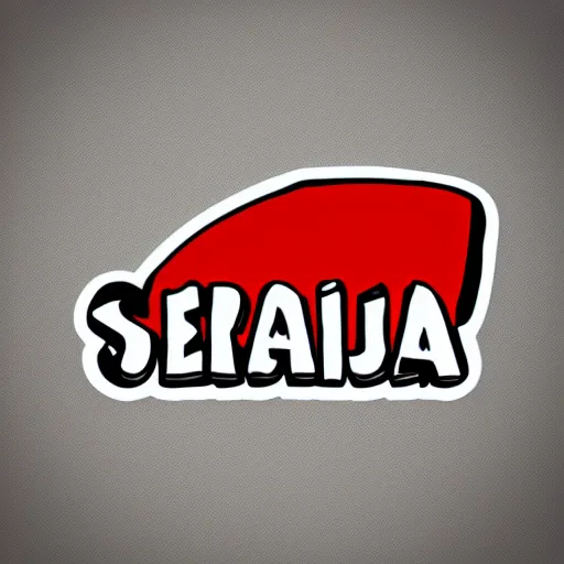 Image similar to Sahara comics logo for a publishing Company, minimalist