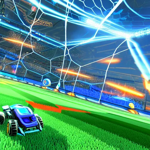 Prompt: rocket league