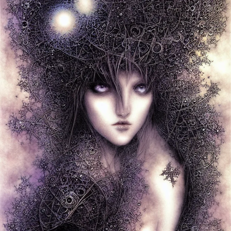 Image similar to fractal, mandelbrot set by luis royo