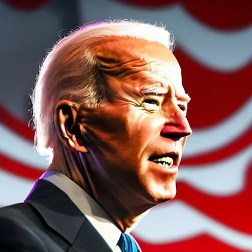 Image similar to joe biden smoking dmt as a crunchy hippie by godmachine